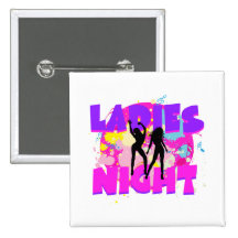 Damen-Nacht Anstecknadelbutton