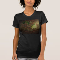 Damen-Rosen-Wolldeckehemd t-shirts
