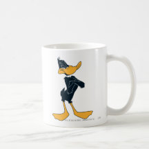 Dämliche Ente mit den Armen gekreuzt Tee Haferl