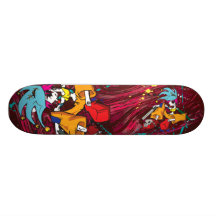 Dämon-Clown-Mädchenbrett Individuelle Skateboards