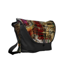Dampf industrielle steampunk Traumcollage Kurier Tasche