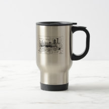Dampf-Motor-Diagramm Teetasse