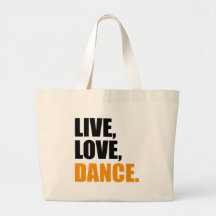 dancing tragetasche