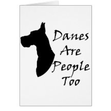 DanesArePeopleTooBlack Grußkarte