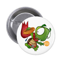 Daniel die Schildkröte Anstecknadelbutton
