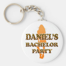 Daniels Junggeselle-Party Schlüsselbänder