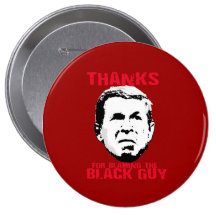 Dank für das Tadeln des schwarzen Typ Anstecknadelbutton