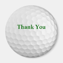 Danke, Geschenk Golf zu spielen Kühlschrankmagnet