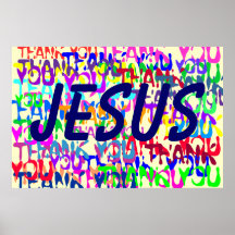 Danke, Jesus Posterdrucke