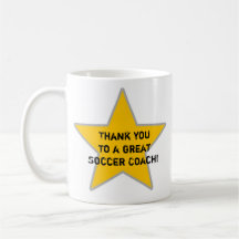 danke zu einem großen Fußballtrainer Kaffeetasse