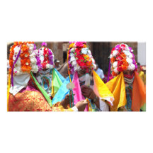 Danza De los Moros, See Ziruhuen Mexiko Individuelle Foto Karte