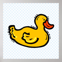 Dappy Ente Plakatdruck