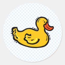 Dappy Ente Runde Sticker