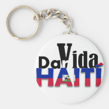 Dar Vida Haití Llavero Personalizado