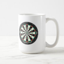 Dartboard u. Pfeile: Modell 3D: Tee Haferl