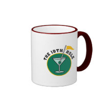 Das 19. Loch-lustige Golf Dadism Geschenk Kaffee Tassen