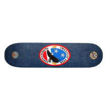 Das amerikanische Party des Bier-Trinkers Personalisierte Skateboarddecks