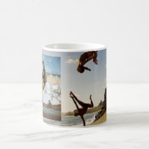 Das aufgehende Sonne Tasse