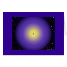 Das Auge des Gottes Grußkarte