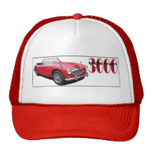 Das Austin Healey 3000 Retrokultmütze
