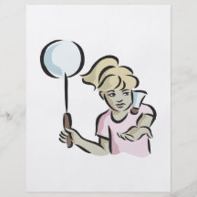 Das Badminton 2 der Frauen Bedruckte Flyer