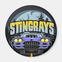 Das Bar des StingRays Kühlschrankmagnet