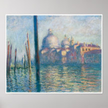 Das Canal Grande, Claude Monet Poster