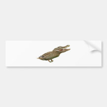 Das Crocoduck Autosticker