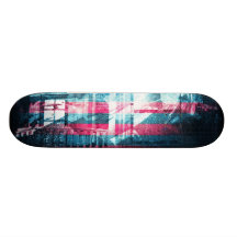 das darkside: San Franciscos viktorianische Häuser Skateboard Bretter