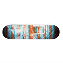 das darkside: San Franciscos viktorianische Häuser Individuelle Skatedecks