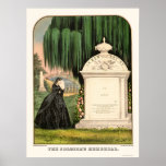 Das Denkmal des Soldaten bis 1863 Plakat