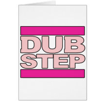 das dubstep dubstep T-Shirt Frauen Grußkarte