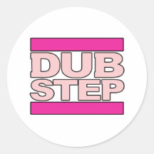 das dubstep dubstep T-Shirt Frauen Runder Sticker