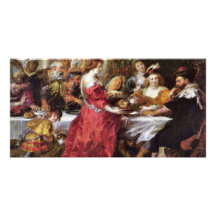 Das Fest des Herododes durch Rubens Peter Paul Foto Karten Vorlage