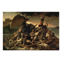 Das Floss der Medusa - Théodore Géricault Photographischer Druck
