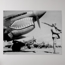 Das Flying Tigers Plakatdruck