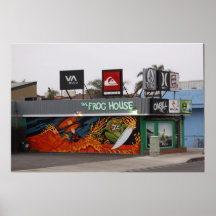 Das Frosch-Haus Posterdrucke