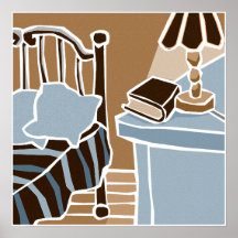 Das Gästezimmer Poster
