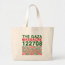 Das Gaza-Massaker Tragetaschen
