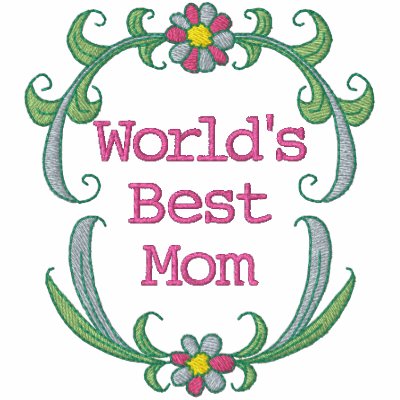Das gestickte Hemd der Welt beste Mamma Bestickte Polos