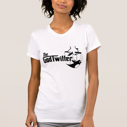 Das GodTwitter - Damen, weiß Tshirts