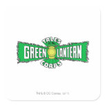 Das grüne Laternen-Korps - grünes Logo aufkleber