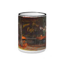 Das Herbst-Braten-Café Teetasse