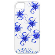 Das IPhone der blauen Orchidee Fall Schutzhülle Fürs iPhone 5