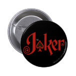 Das Joker-Spielkarte-Logo Anstecknadel