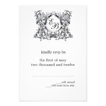 Das "Kate" Monogramm-Hochzeit UAWG Personalisierte Ankündigungen