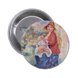 Das Kind an der Brust (Mutterschaft), Anstecknadelbuttons