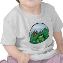 Das kleine Schildkröte-Baby-T-Shirt
