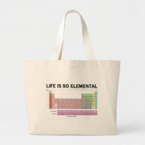 Das Leben ist so elementar (Periodensystem der Ele taschen