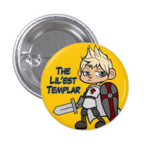 Das Lil'est Templar Anstecknadelbutton